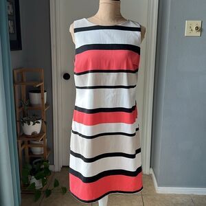 Alyx Sleeveless Stripe Sheath Dress